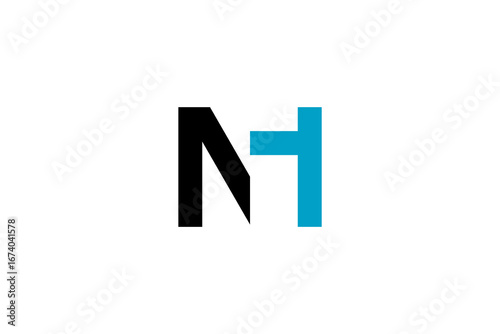 Free Download NH Logo Design: Clean, Creative Brand Identity for Startups, Agencies, and Visionary Entrepreneurs - GFXLoad