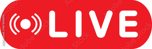 라이브 방송 속보 라디오 일러스트 Live broadcast breaking news radio Pictogram Illustration