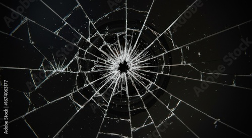 Shattered glass pattern