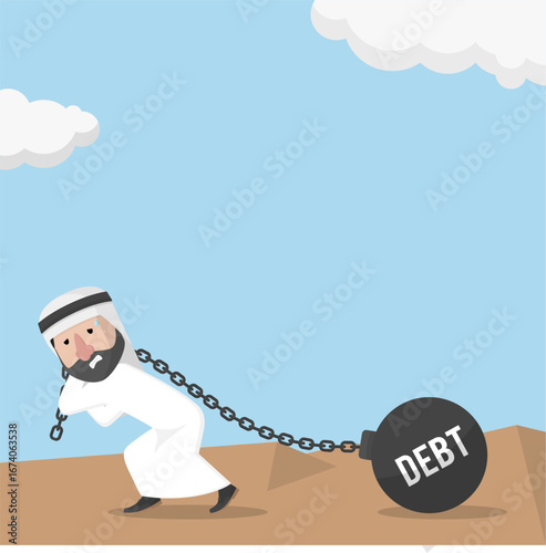 Business Man concept for advertising design with vector illustration Design