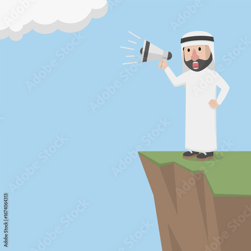Business Man concept for advertising design with vector illustration Design