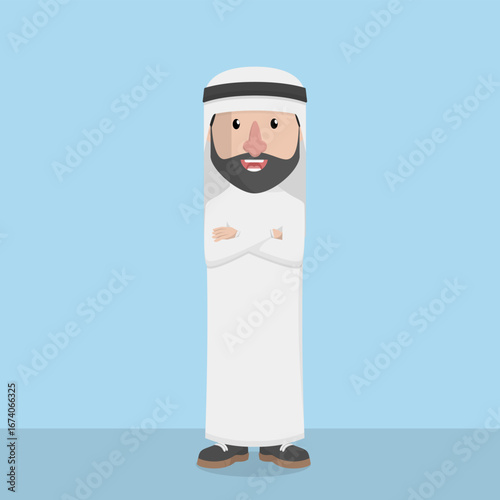 Business Man concept for advertising design with vector illustration Design