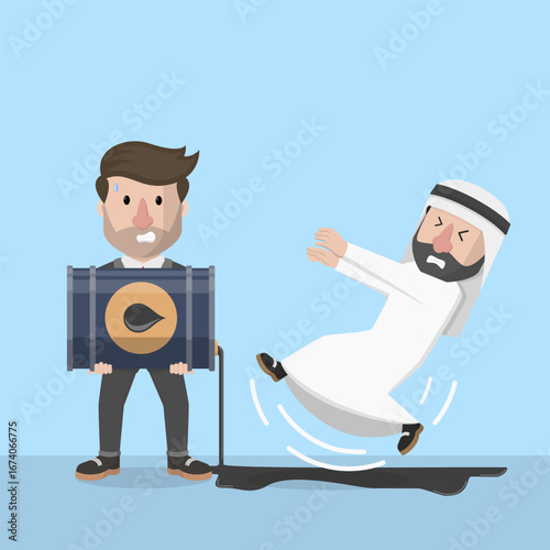 Business Man concept for advertising design with vector illustration Design