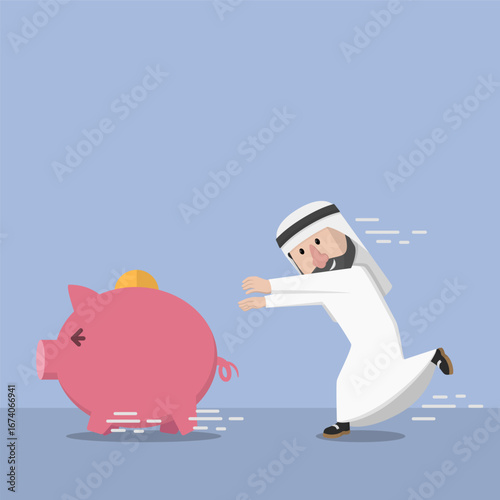 Business Man concept for advertising design with vector illustration Design