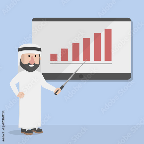 Business Man concept for advertising design with vector illustration Design