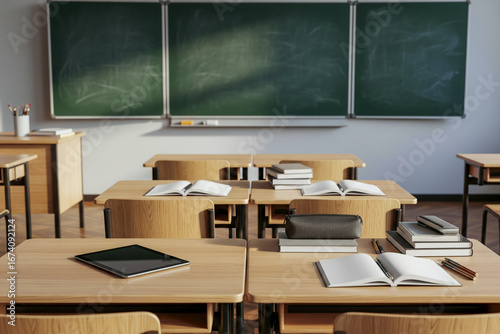 school yesterday and today, notebooks vs. tablet, new teaching methods