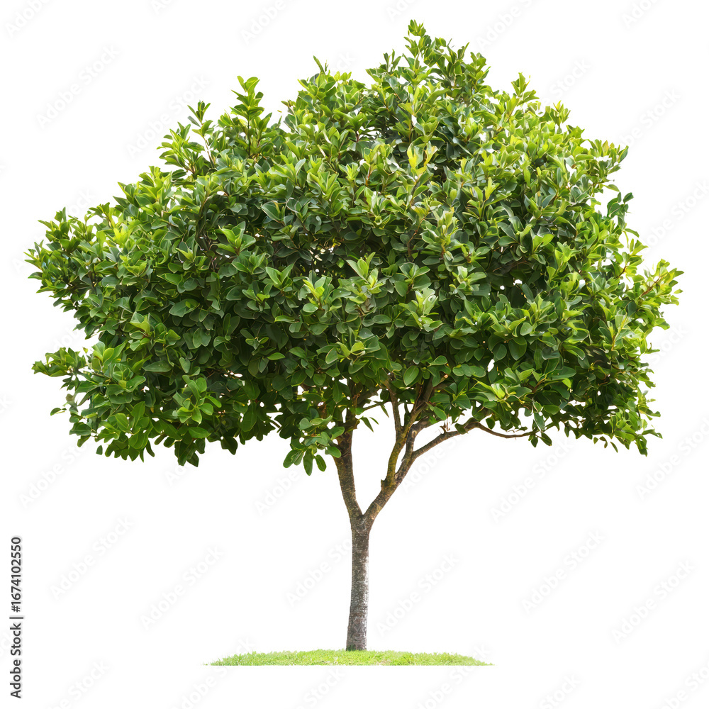 Obraz premium Culantro Tree isolated on transparent background