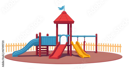kids playground icon, play structure vector, park recreational area icon, swing set flat icon, slides and jungle gym vector, outdoor children activity icon, toddler play area illustration, sandbox pla