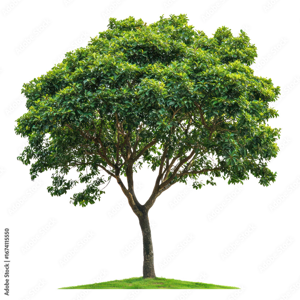 Obraz premium Rain Tree Tree isolated on transparent background