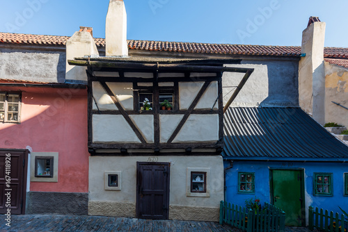 Photography Golden Lane at Prague Castle