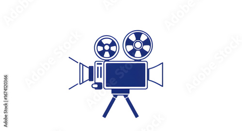 movie camera, film reel, cinema camera, vintage movie camera, retro film reel, cinematography icon, old film camera, film strip, clapperboard and reel, filmmaking tools, movie projector, vintage cinem