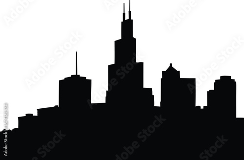 city skyline silhouette