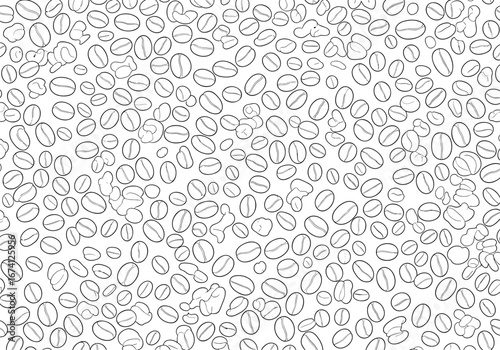 Abstract pattern of tiny oval shapes creates a delicate texture with a subtle organic feel ideal for backgrounds or decorative elements