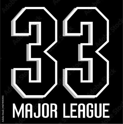 lucky number 33 beautiful bla...