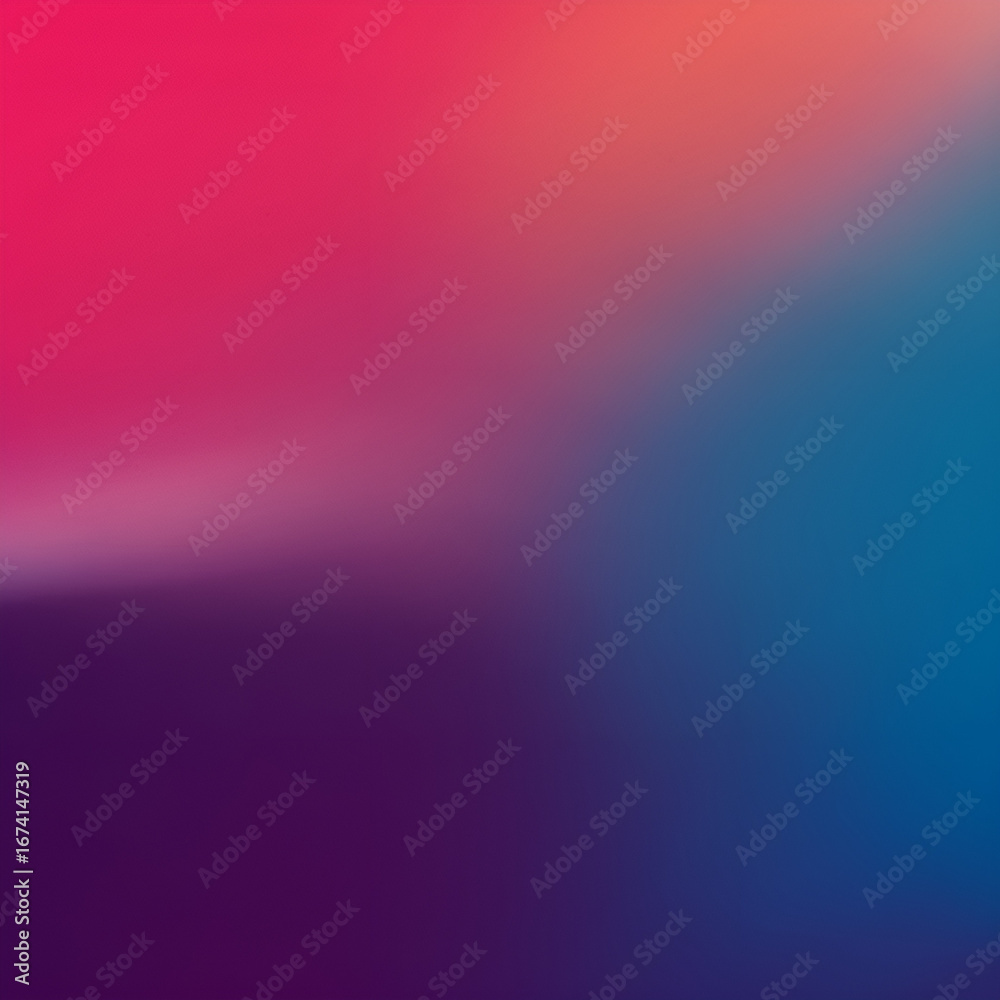 Obraz premium Abstract and colorful, this glowing bokeh background features a soft blue and purple gradient with lines in motion
