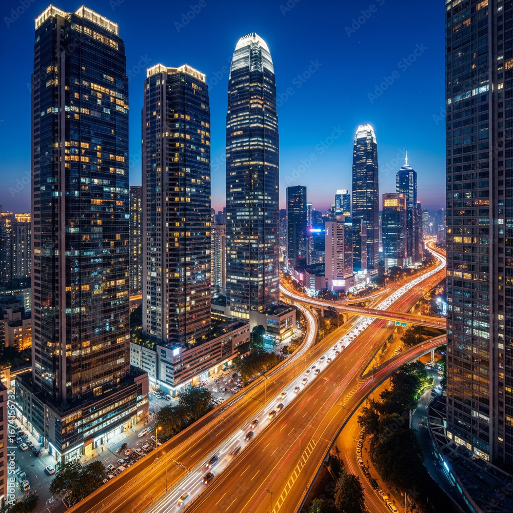 Fototapeta premium Metropolitan City