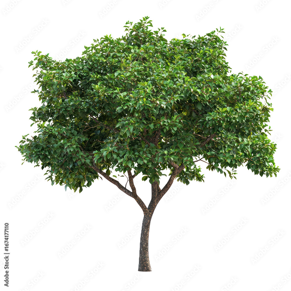 Obraz premium Black Pepper Tree isolated on transparent background