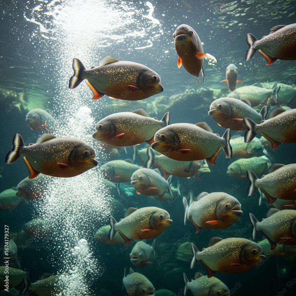 Fototapeta premium Aquascape Aquarium