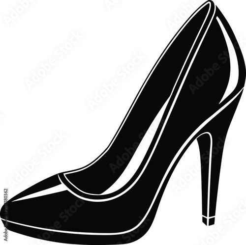  trendy-women-s-stiletto-heels--flat-cartoon-style