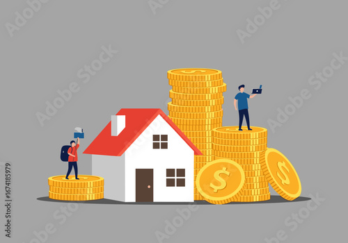 Financial growth and homeownership opportunities showcasing investment in real estate for prosperity