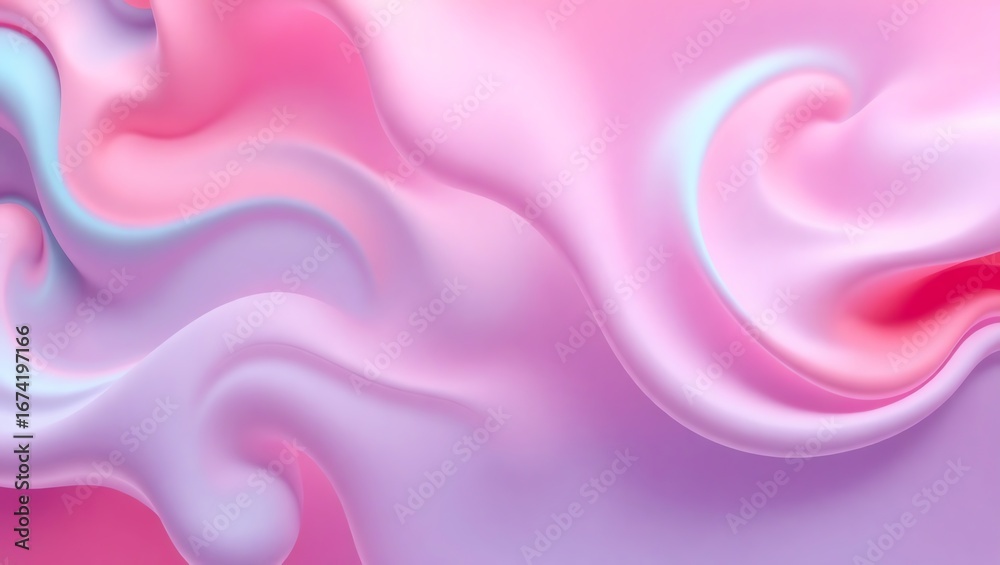 Obraz premium Iridescent Fluid Abstract Background