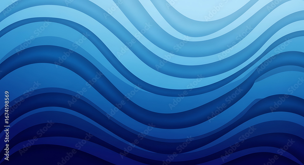 Blue abstract waves background vector illustration for website banner and presentation design one hundred Blue abstract waves background vector illustration for website banner and presentation design one hundred