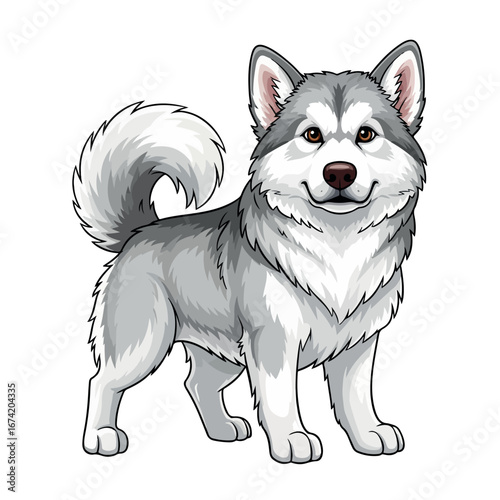 dog, husky, animal, pet, siberian, white, portrait, breed, siberian husky, malamute, canine, puppy, fur, wolf, isolated, cute, domestic, mammal, alaskan, purebred, sitting, snow, sled dog, animals, bl