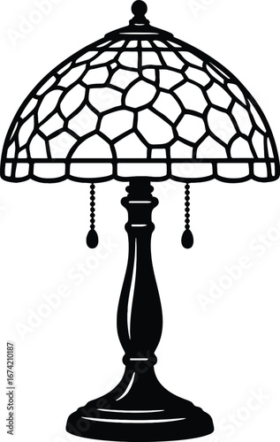 Classic Chandelier with Candles Icon - Elegant Interior Lighting Fixture