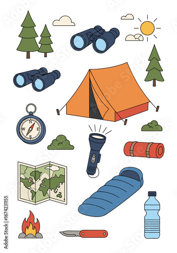 Essential outdoor adventure gear for camping hiking and exploration