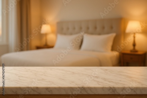 Luxurious Marble Vanity Counter Staging Area for Premium Beauty Product Photography