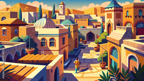 Fez, Morocco, a labyrinth of narrow alleys, vibrant tanneries, and historic madrasas, where traditions remain alive, blending centuries-old culture with the rhythms of everyday Moroccan life.