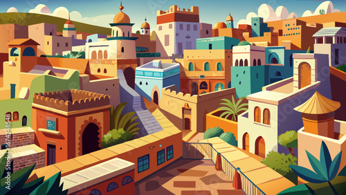 Fez, Morocco, a labyrinth of narrow alleys, vibrant tanneries, and historic madrasas, where traditions remain alive, blending centuries-old culture with the rhythms of everyday Moroccan life.