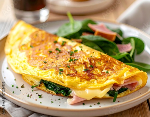 Cheese Ham Omelette