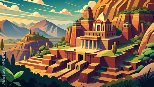Lalibela, Ethiopia, home to extraordinary rock-hewn churches, carved into solid mountains, representing an unmatched masterpiece of spiritual devotion and architectural genius that continues to attrac