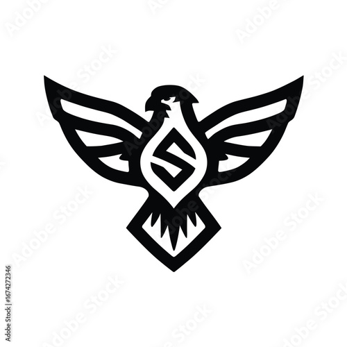 A formidable black scorpion rendered in a striking tribal tattoo art style, symbolizing danger and power