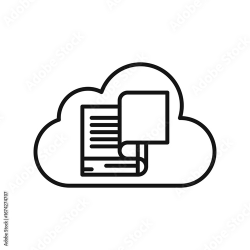 Line icon Vector illustration design
