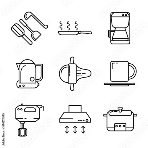 Line icon Vector illustration design
