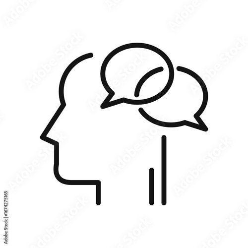Line icon Vector illustration design