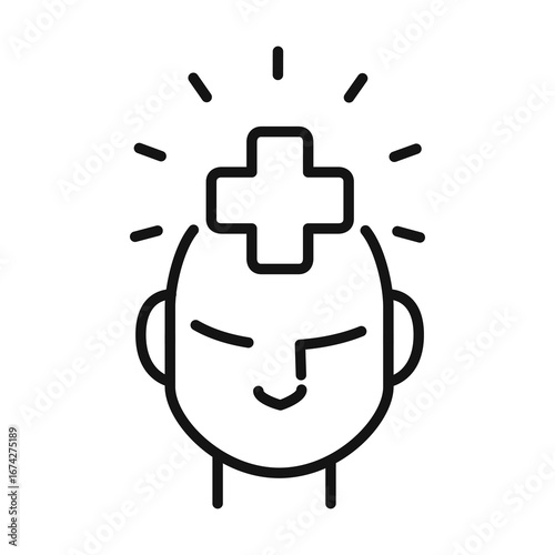 Line icon Vector illustration design