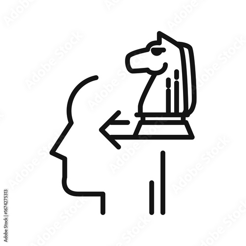 Line icon Vector illustration design