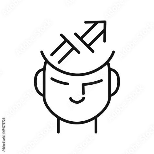 Line icon Vector illustration design