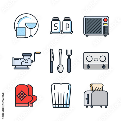 Line icon Vector illustration design