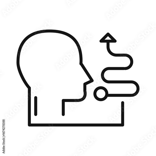 Line icon Vector illustration design