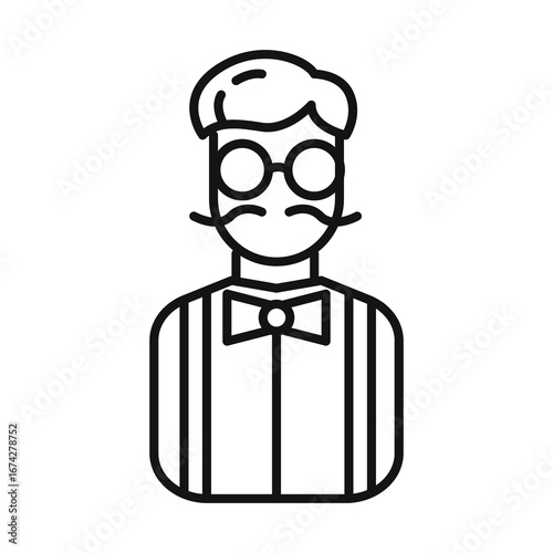 Line icon Vector illustration design