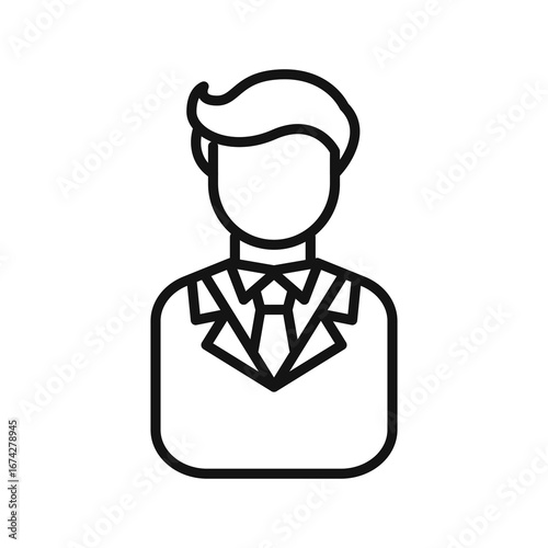 Line icon Vector illustration design