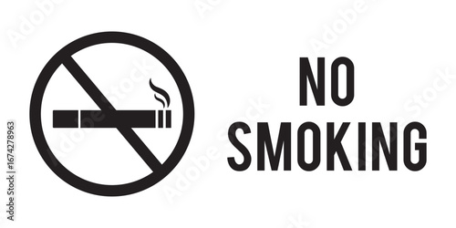 smoking ban appeal flat icon vector