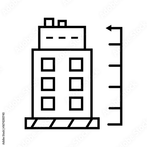 Line icon Vector illustration design