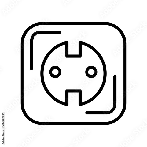 Line icon Vector illustration design