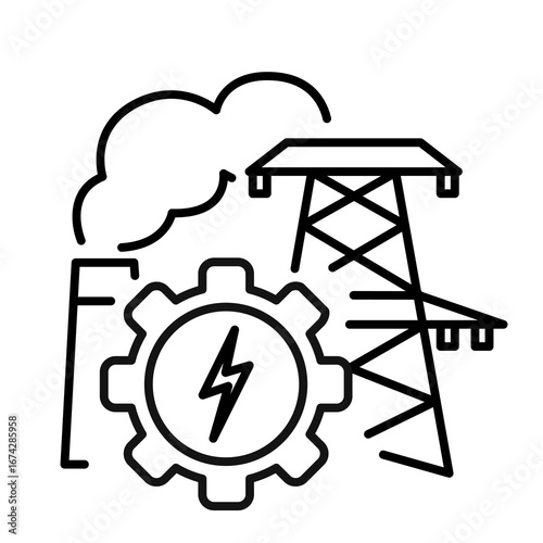Line icon Vector illustration design