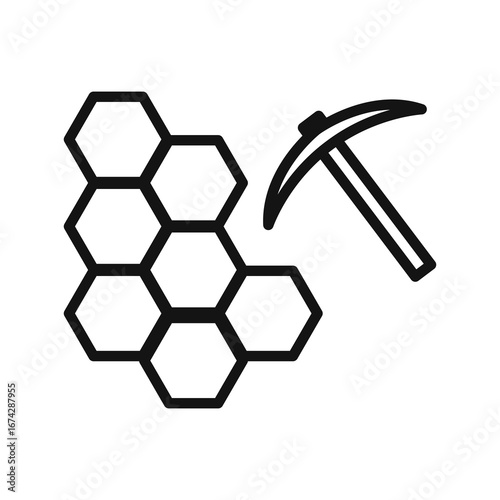 Line icon Vector illustration design